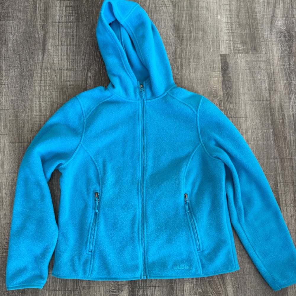 L.L. Bean Polartec Hooded Fleece Jacket